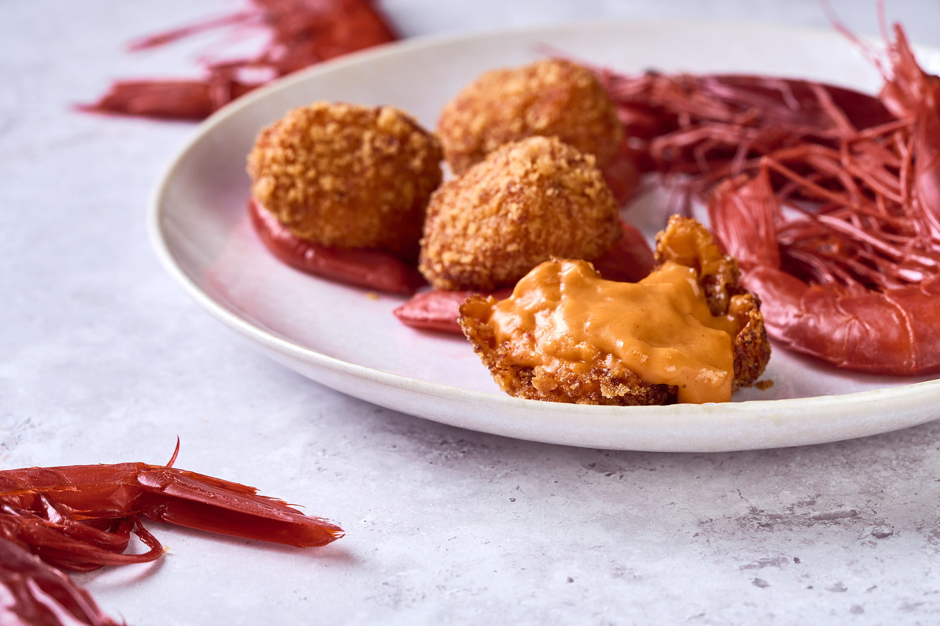 Elaboración artesanal de croquetas para hostelería
